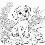 Dog Coloring Pages Preschool Kindergarten First Grade sketch template