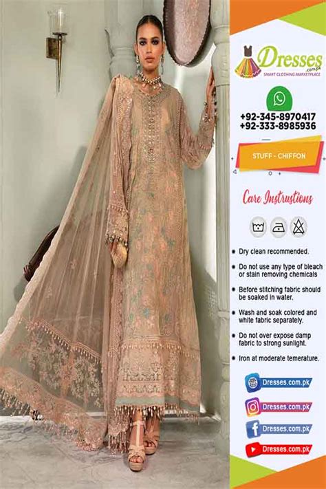 Maria B Chiffon Eid Ul Adha 2023 | Pakistani Dresses Marketplace