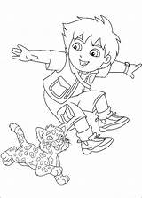 Free Printable Diego Coloring Pages For Kids sketch template