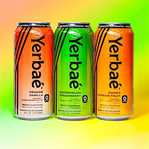 Reviews for Yerbae Enhanced Sparkling Water, Natural Energy Drink with ...