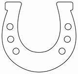 Horseshoe coloring Page  ColouringPages sketch template