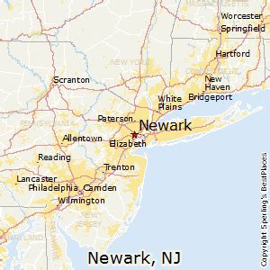 Newark New Jersey Map - Map Of Zip Codes