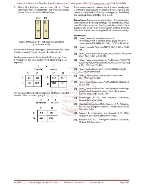 Bombay Blood Group Understanding Genetics | PDF