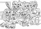monster high New Dolls Coloring Pages  Best coloring sketch template