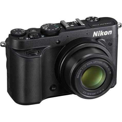 Nikon COOLPIX P7700 Digital Camera (Black) 26360 B&H Photo Video