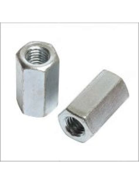 M6 Threaded Rod Connector Zinc Plated