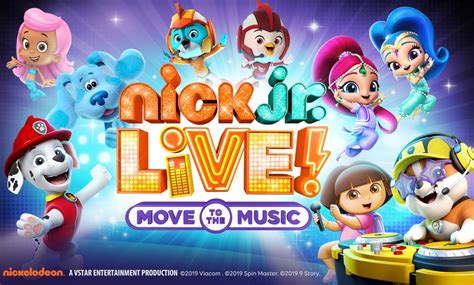 Kids' Show: Nick Jr. Live! - Nick Jr. Live! "Move to the Music" | Groupon