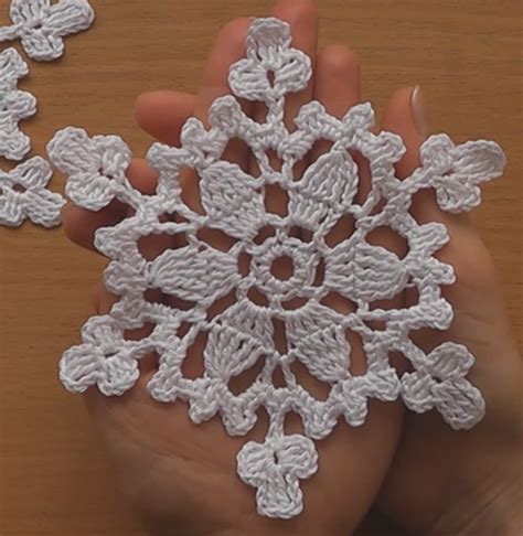 Crochet Snowflake Ornament - Crochet Ideas