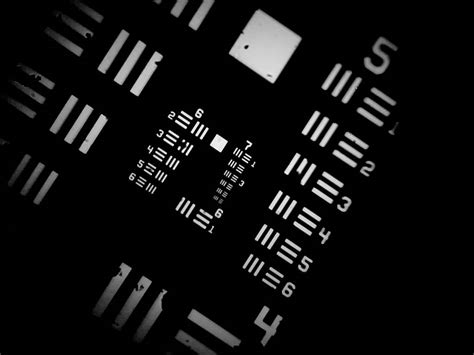 Calibration of the optical resolution | Matchboxscope Documentation