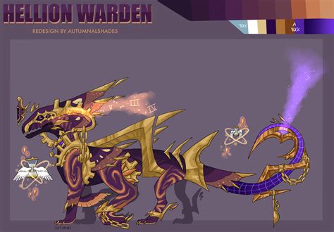 It’s finally finished.. Hellion Warden redesign! (Except it’s a true time warden) | Fandom