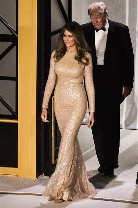 Melania Trump Wears Dress by Immigrant Designer as Fashion Diplomacy ...