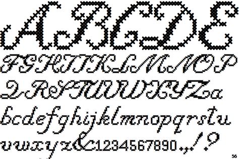 Want An Easy Fix For Your Cross Stitch Alphabet Patterns Cursive? Read This! - Best Embroidery ...