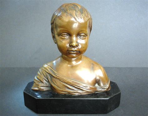 DONATELLO Bronze Sculpture Infant St John boy in > Sculptures > Art - collectibles store ...
