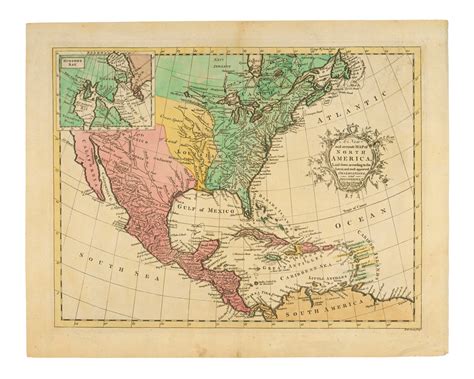 Vintage Map North America Free Stock Photo - Public Domain Pictures