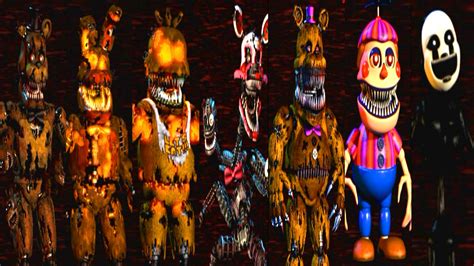 What is in the fnaf 4 halloween update - resdental