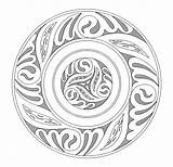 Celtic Mandala Coloring Pages sketch template