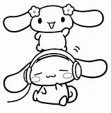 산리오 시나모롤 색칠공부 도안 모음 2 sketch template