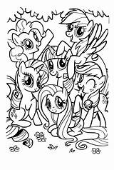 Twilight Sparkle Coloring Princess Pony Little Pages Printable Print  sketch template