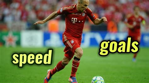 Arjen robben speed and goals driblling skills - YouTube