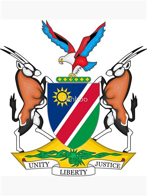 "Namibia Coat of Arms" Photographic Print for Sale by Tonbbo | Redbubble