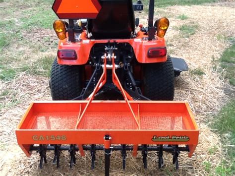 3 Point Core Aerators | OrangeTractorTalks - Everything Kubota