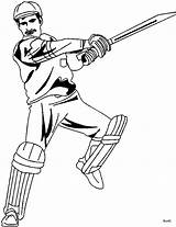 48 Cricket Game Coloring Pages  ColoringPagesOnlycom sketch template