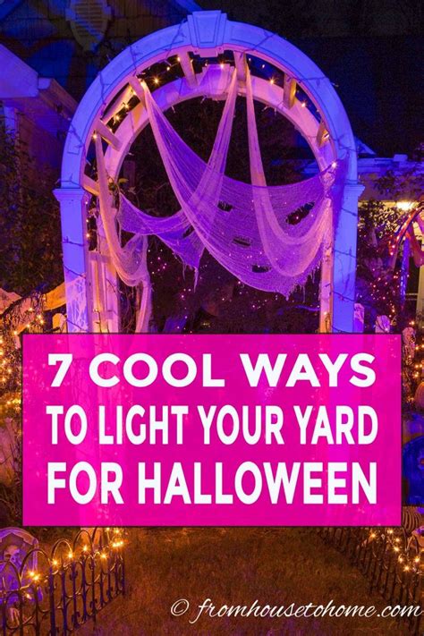 Halloween Outdoor Lighting Ideas: 21 Spooky Ways To Light Your Yard - Entertaining Diva @ From ...