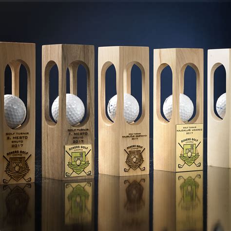 wooden Golf trophy | Golf trophies, Trophy design, Trophy