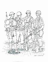 Ww2 Coloring Pages Soldiers At GetColoringscom  Free Printable sketch template