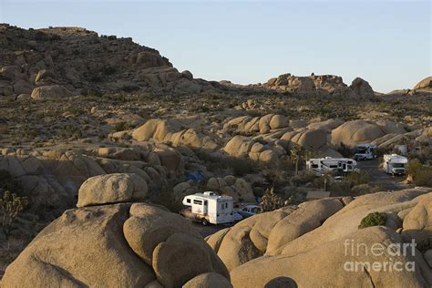 Rv Camping In The High Desert Photograph by Roberto Westbrook