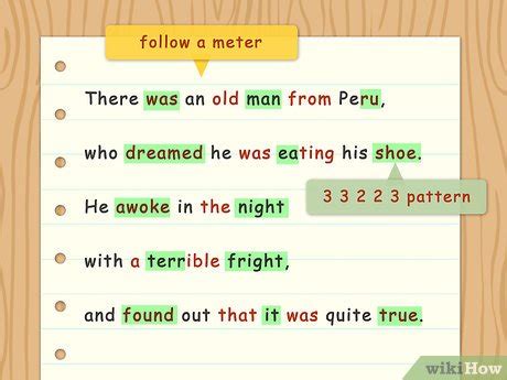 How to Write a Limerick (with Sample Limericks) - wikiHow