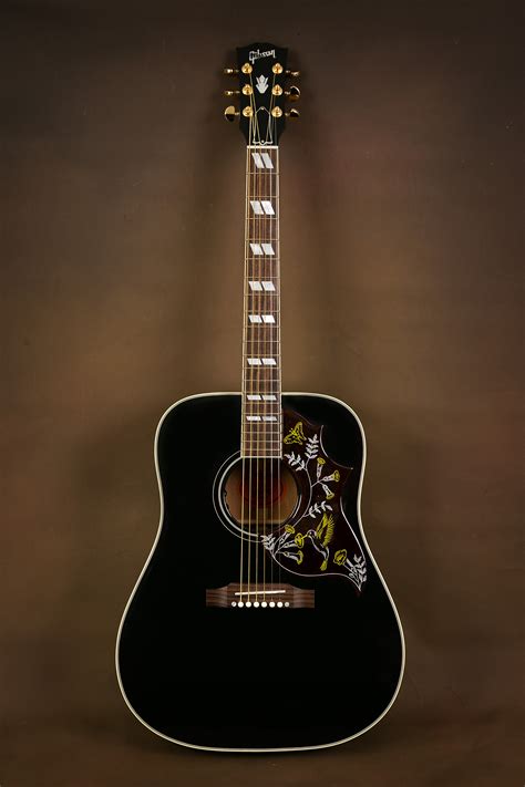 2014 Gibson Hummingbird Ebony Acoustic Guitar | The Acoustic Room