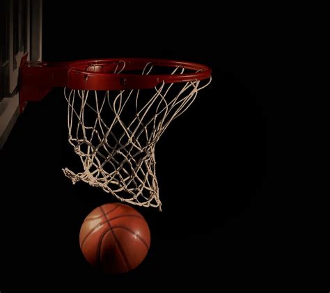 HD wallpaper: basketball, hoop, dark, black, basketball - sport ...