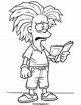 25 Free Simpsons Coloring Pages For Kids  Download TheColoringPage sketch template