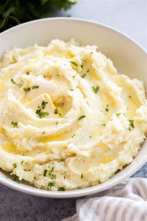 Cream Cheese Mashed Potatoes - The Recipe Rebel