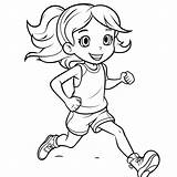 Running Color Sheet Free & Printable sketch template