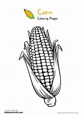 Corn Coloring Pages For Kids – Free Printables sketch template