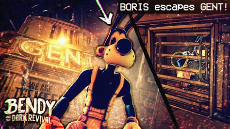 BORIS SPOTTED IN 'GENT BUILDING'!! (he's escaping!) | Bendy Dark Revival #16 [Hacking] Secrets ...