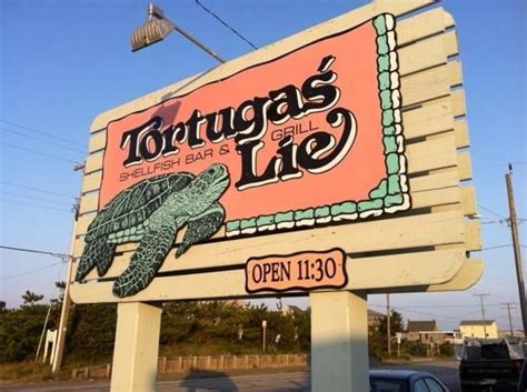 Tortugas' Lie Shellfish Bar | Nags head, Obx restaurants, Nags head ...