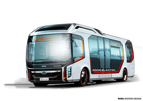 Ultra Electric Bus Concept on Behance