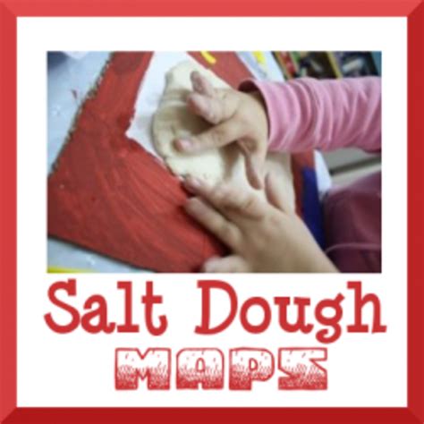 How to Make a Salt Dough Map - WeHaveKids