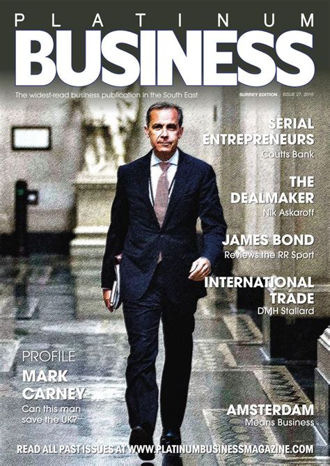 PLATINUM BUSINESS MAGAZINE - ISSUE 27 - SURREY | Business magazine, Book and magazine design ...