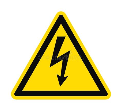 Danger High Voltage Symbol Stock Illustrations – 11,045 Danger High ...