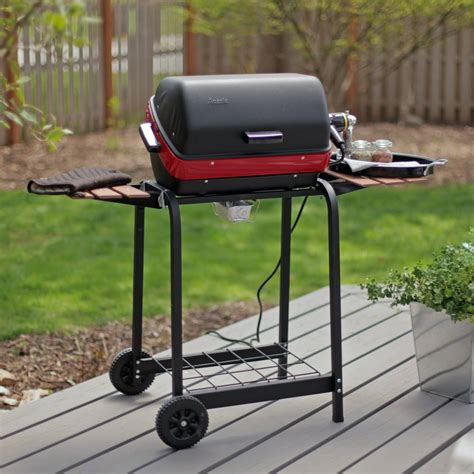 Meco 1500-Watt Electric Grill with Folding Side Tables - Walmart.com - Walmart.com