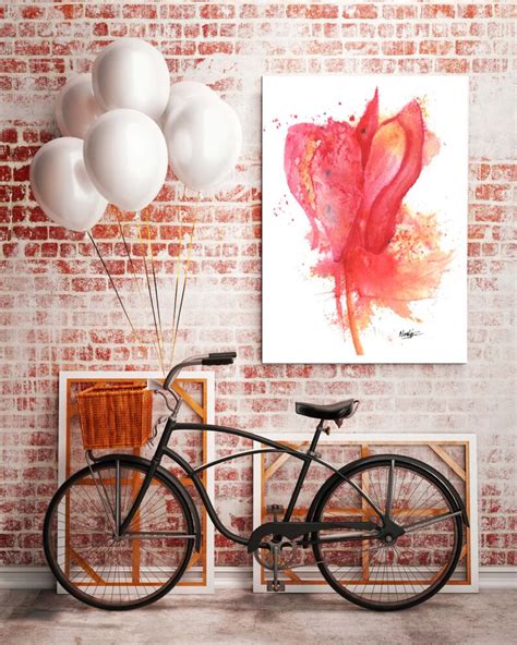 Abstract Print Red Abstract Wall Art Abstract Poster Abstract - Etsy