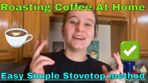 EASY AT HOME COFFEE ROASTING!! (Simple Stove Top) using Primos Coffee Co. unroasted beans ☕ ...