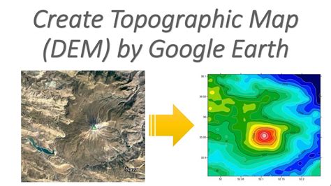 Create Topographic Map (DEM) by "Google Earth" - YouTube