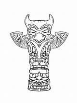 108 Free Totem Pole Coloring Pages For Kids Printable 43  Bratz sketch template
