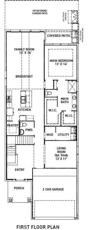 Dakota Austin New Home Floor Plan by Builder Newmark Homes