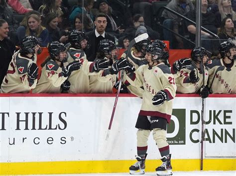 Montreal reaches top spot in PWHL standings with 2-1 win over Minnesota ...